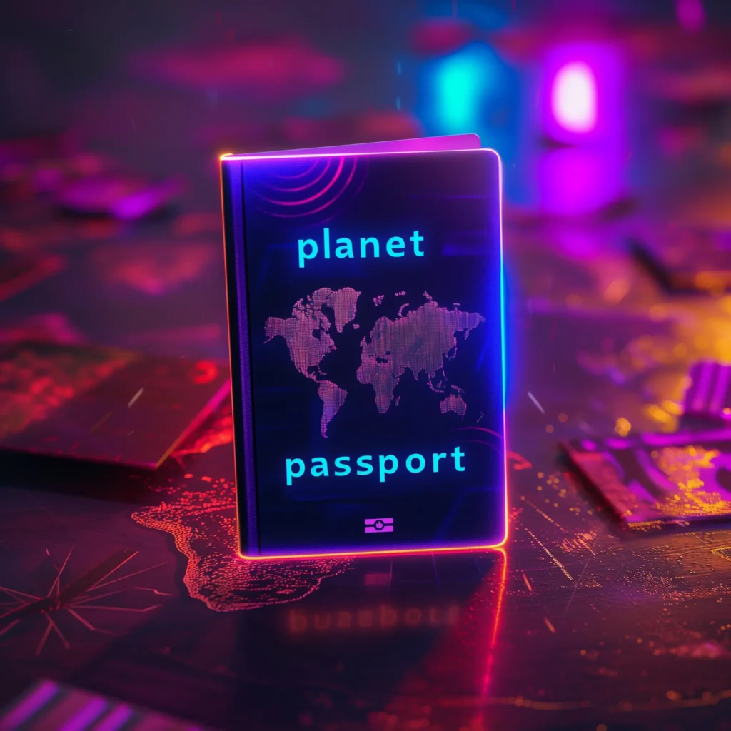 Graph comparing visa-free scores of top powerful passports worldwide