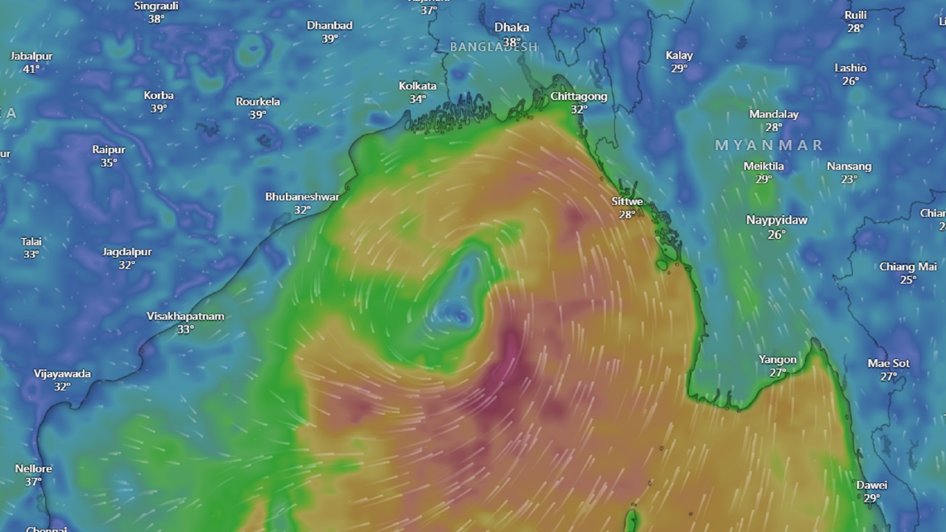 National Disaster Response Force team assisting in Cyclone Remal evacuation. 