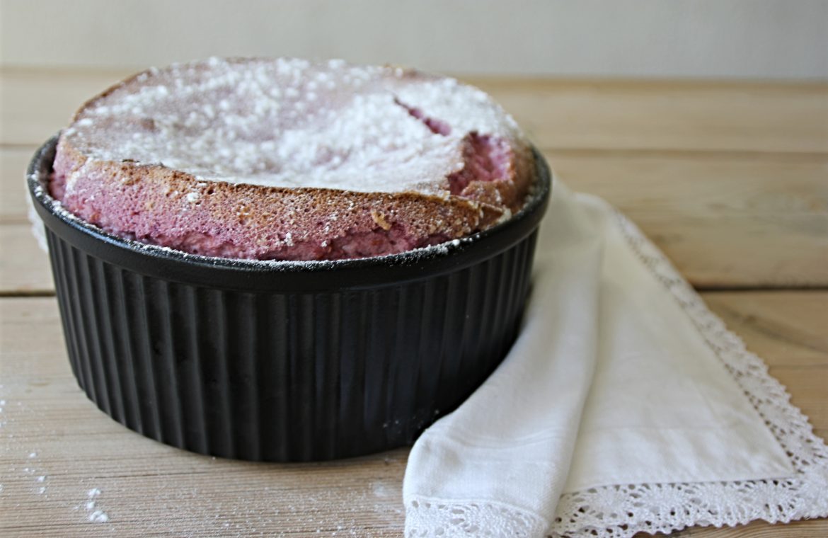 Behind Lavender Soufflé