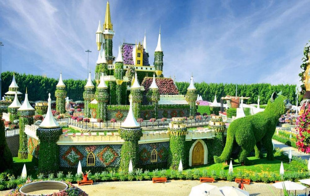 keunikan dari Dubai Miracle Garden