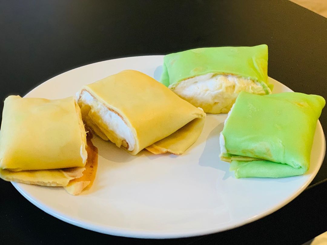 Durian Crepes