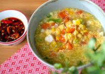 Sup Jagung Telur yang Menghangatkan Hati: Kenikmatan Sederhana dalam Setiap Sendok